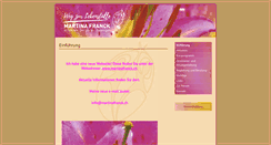 Desktop Screenshot of martina-franck.de